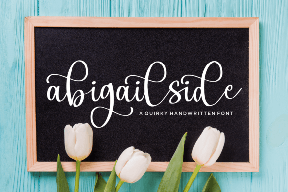 Abigailside — The Quirky Handwritten Font Designers Love