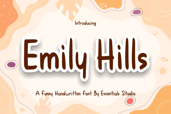 Emily Hills Font — A Playful Display Typeface Worth Your Attention