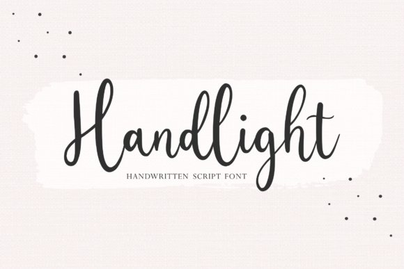 Handlight – The Friendly Handwritten Font Worth Your Attention