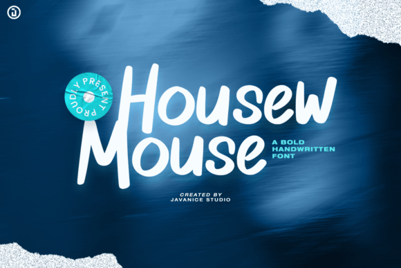Housew Mouse — A Bold Handwritten Font That Commands Attention