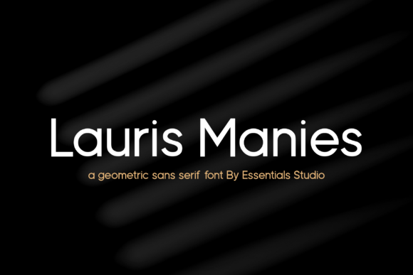 Lauris Manies: The Elegant Sans Serif Worth Trying
