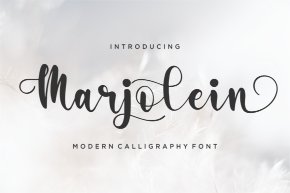 Marjolein — A Modern Calligraphy Font Worth Knowing