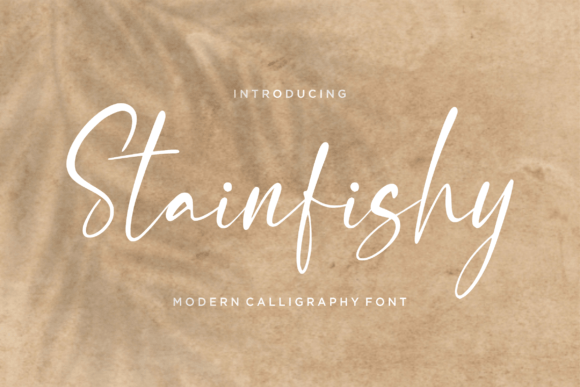 Stainfishy: The Handwritten Font Deserving Your Attention